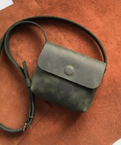 Leather crossbody bag,leather handbag,Women city Bag