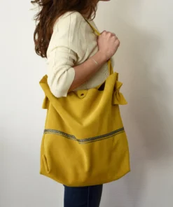 Bonnie Medium capsule Camel - Ajustable