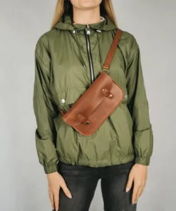 Leather Belt Bag Leather Fanny Pack Crossbody Bag